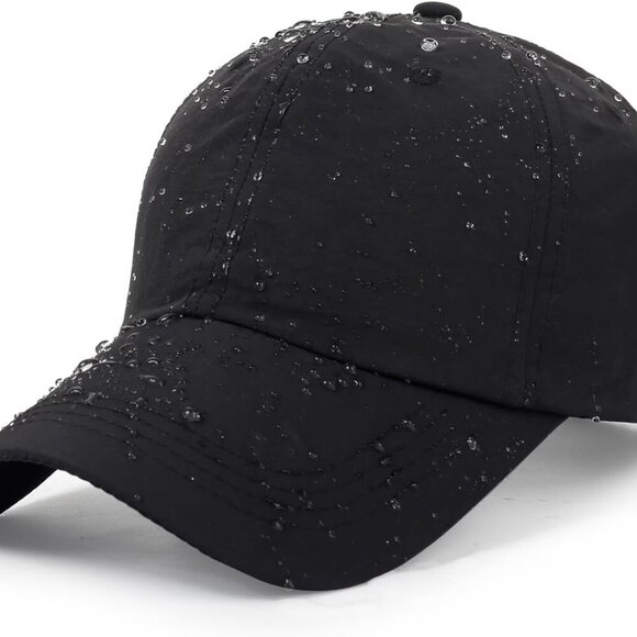 Unisex Waterproof Running Hat Lightweight Sun Protection Baseball Cap for Outdoo - Picture 1 of 7